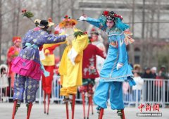 高手过招亮绝活 京津冀民间花会齐聚津门闹元宵