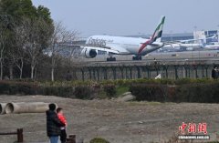 迪拜至杭州航线复航 数百名同胞乘机回国